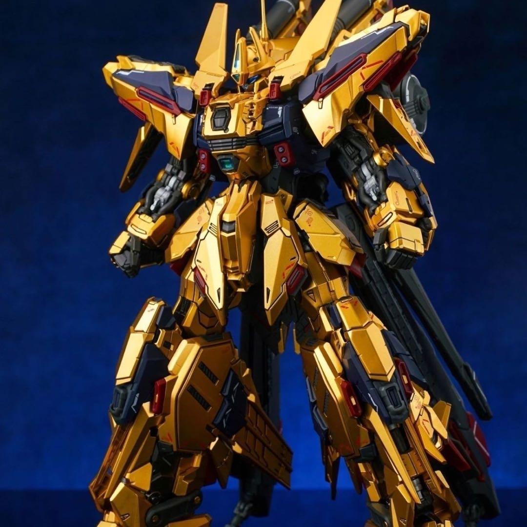 神馬模型 1/100 黄金武士 ダイキャスト 海外製 フルアーマー百式改
