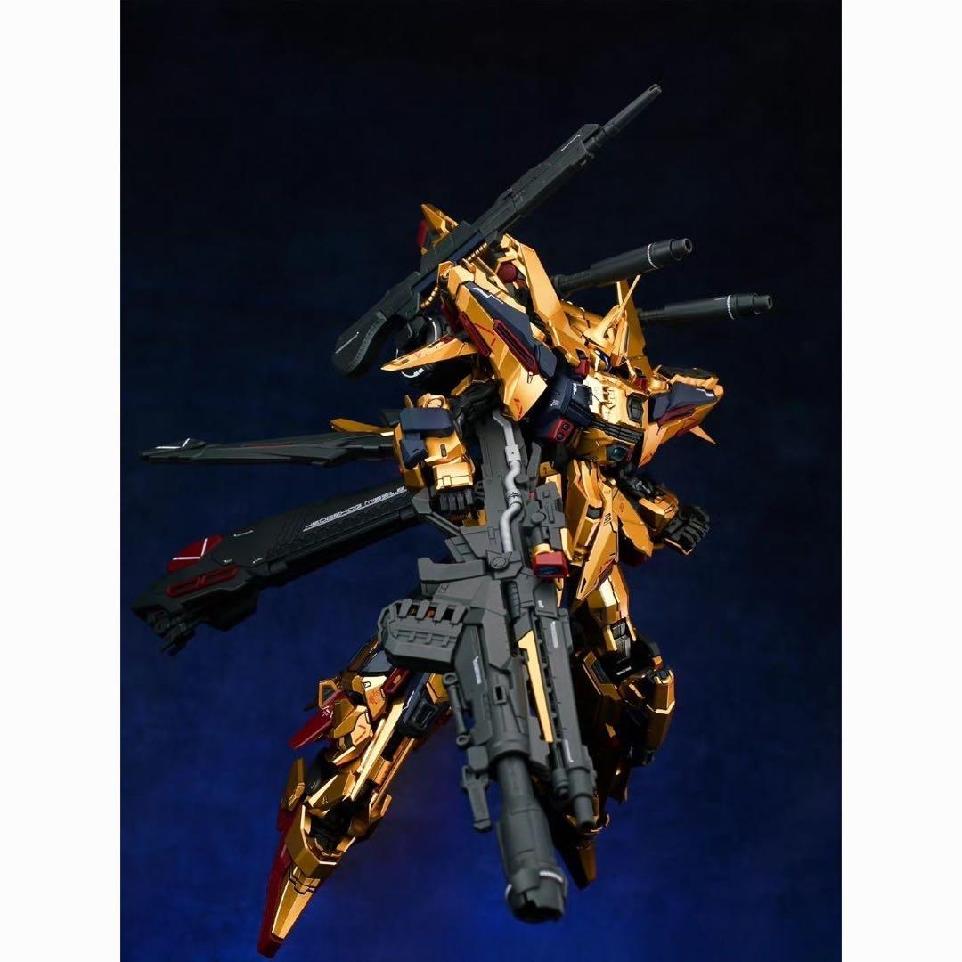 神馬模型 1/100 黄金武士 ダイキャスト 海外製 フルアーマー百式改