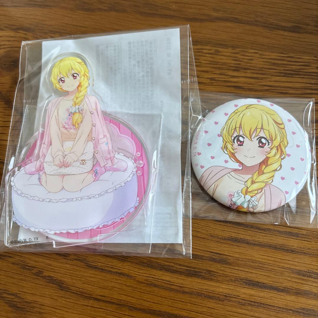 アイカツ エンジェリーシュガー 缶バッジ 星宮いちご マルイ - メルカリ