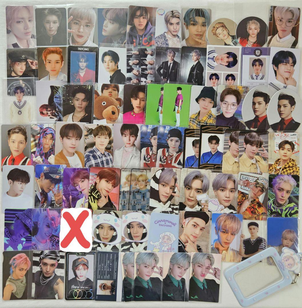 NCT127 テヨン グッズ まとめ売り NCT127 テヨン アクリルスタンド 缶バッジ まとめ売り アクスタ MD