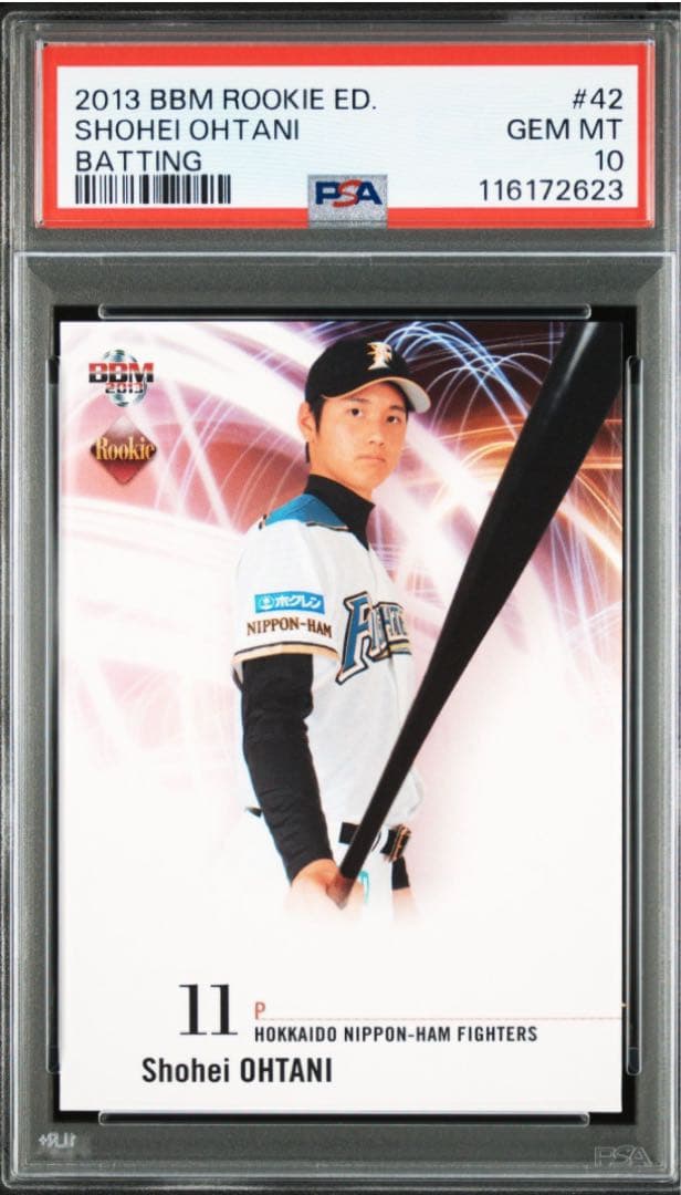 大谷翔平 PSA10】2013 BBM ルーキーエディション 打者版 #42 - メルカリ