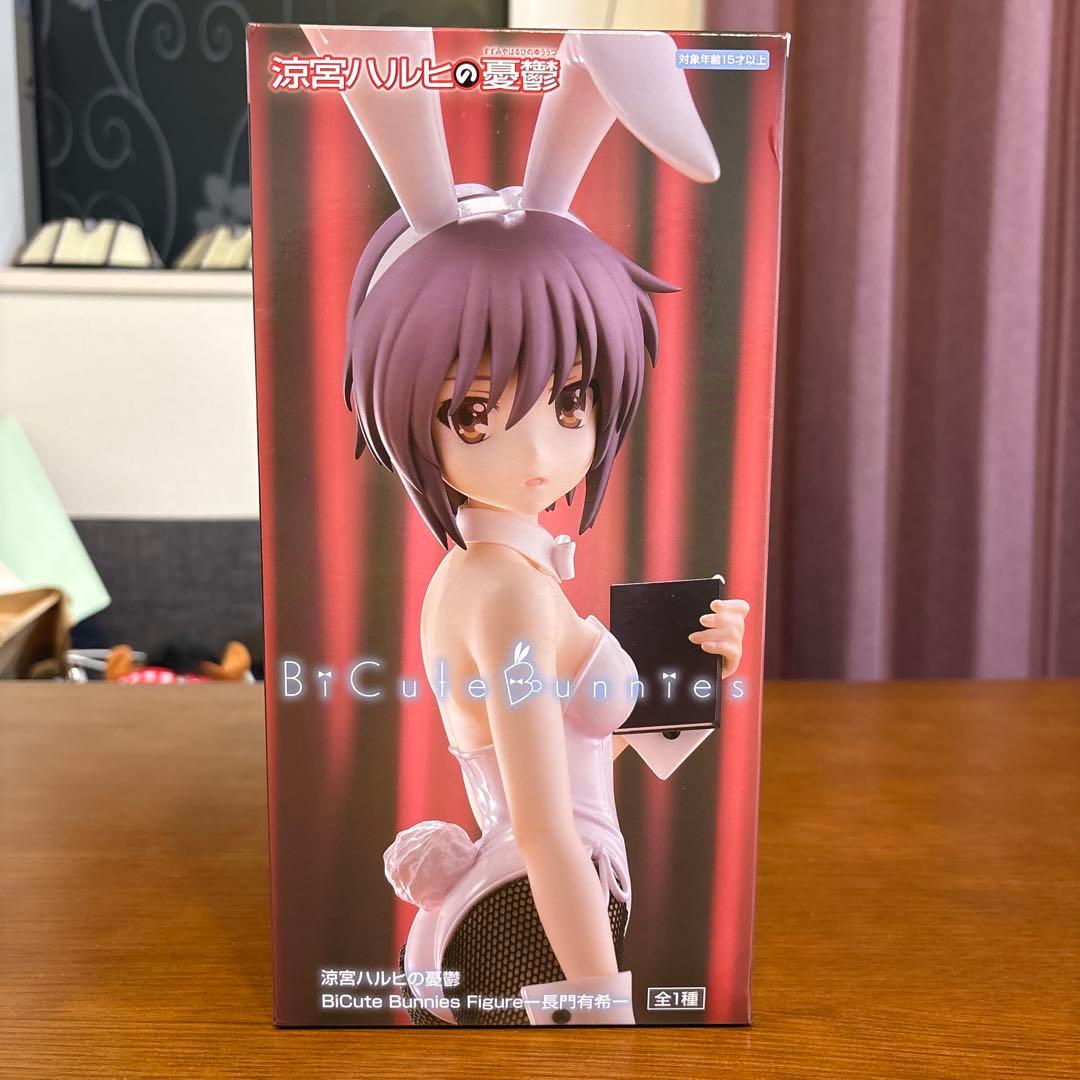 涼宮ハルヒの憂鬱 長門 有希バニーガール フィギュア - メルカリ