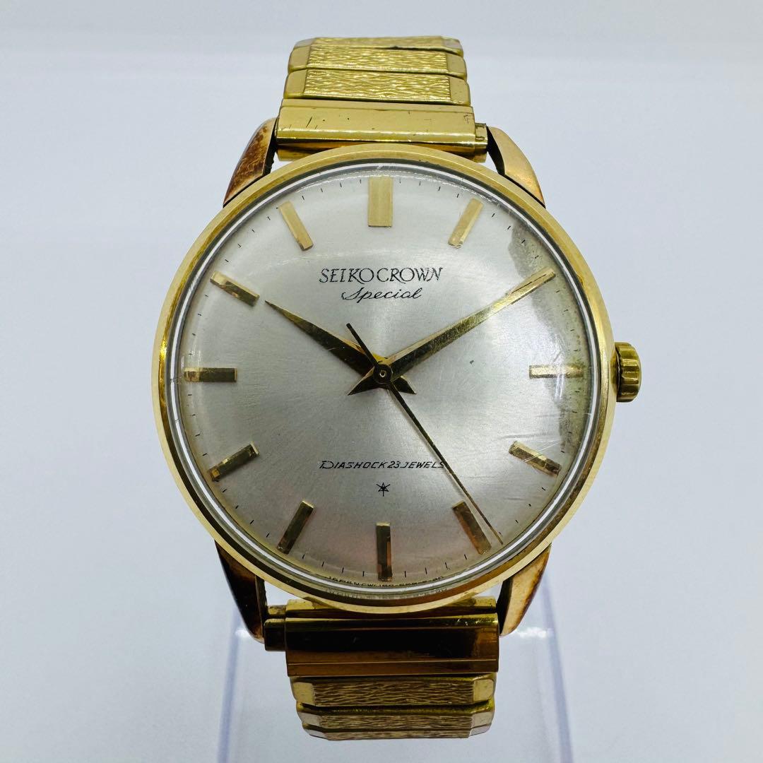 ✨セイコー✨クラウンスペシャル✨23石✨GF✨15021E✨クオーツ✨腕時計✨ SEIKO CROWN Special Ref.15021E – TIMEANAGRAM