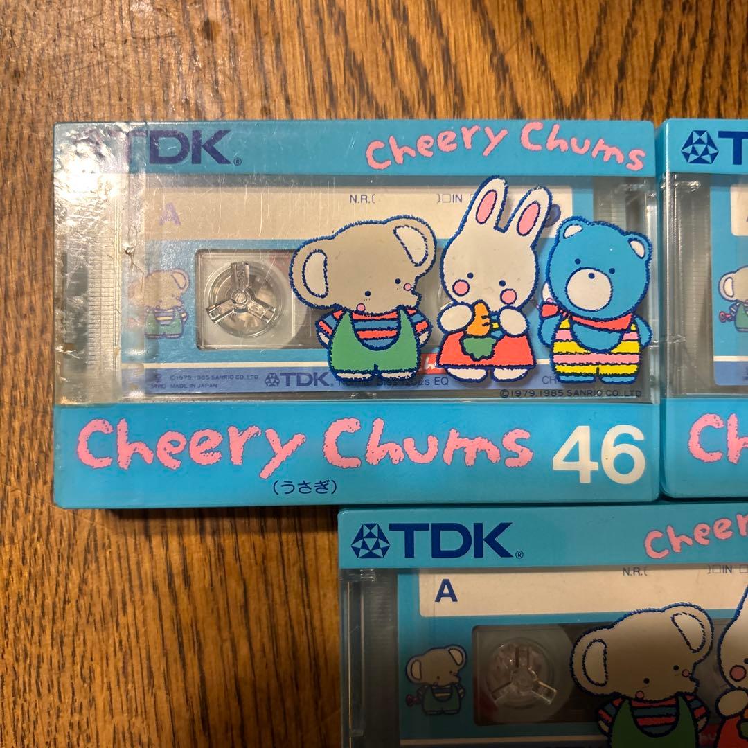 TDK Cheery Chums カセットテープ 46 3本セット