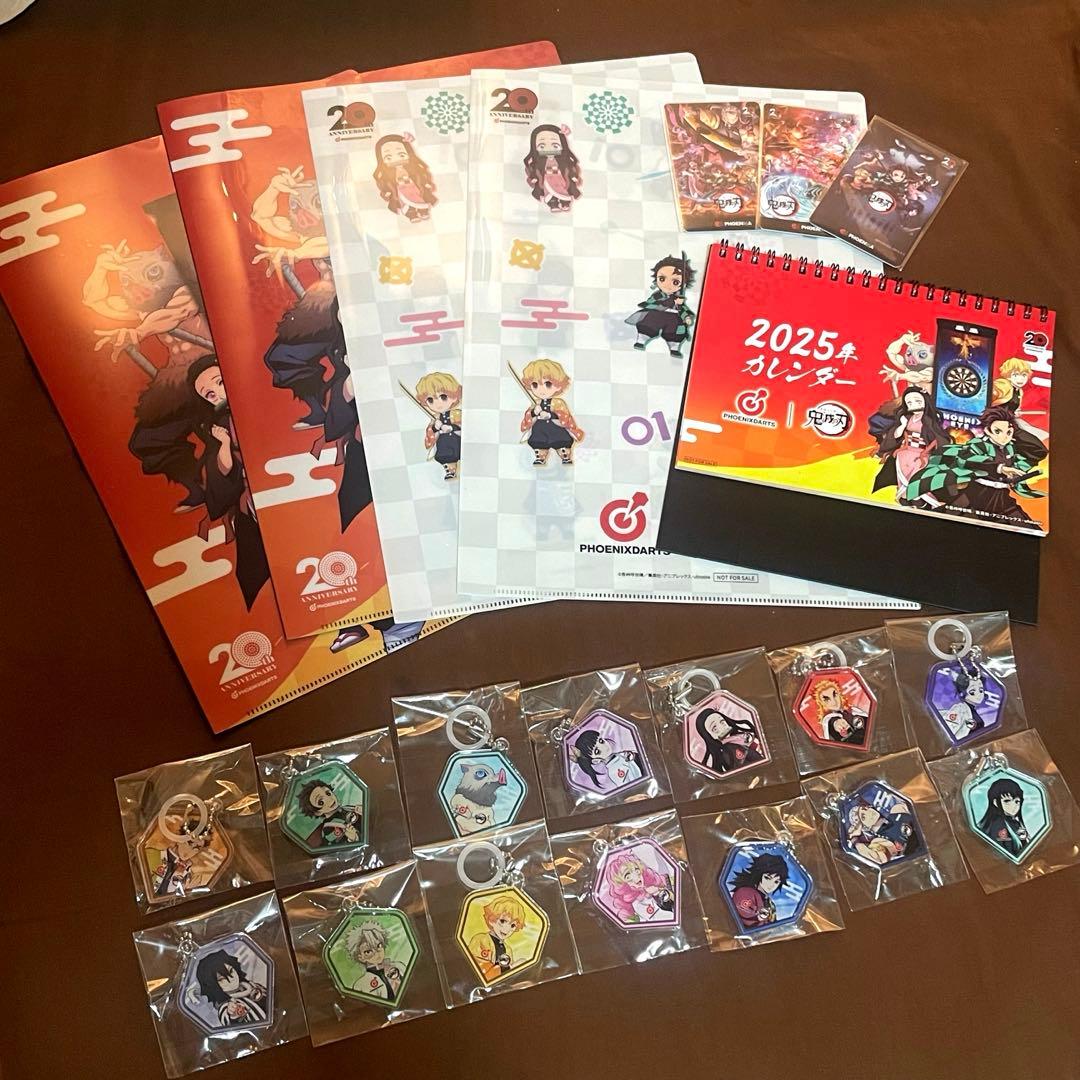 【新品未開封】鬼滅の刃 PHENIXダーツカードセット 20周年記念品 アニメ『鬼滅の刃』×『フェニックスダーツ』、2024年12月23日（月
