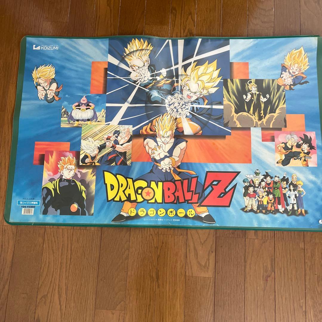 希少！ドラゴンボールZ デスクマット コイズミ学習机 KOIZUMI - メルカリ