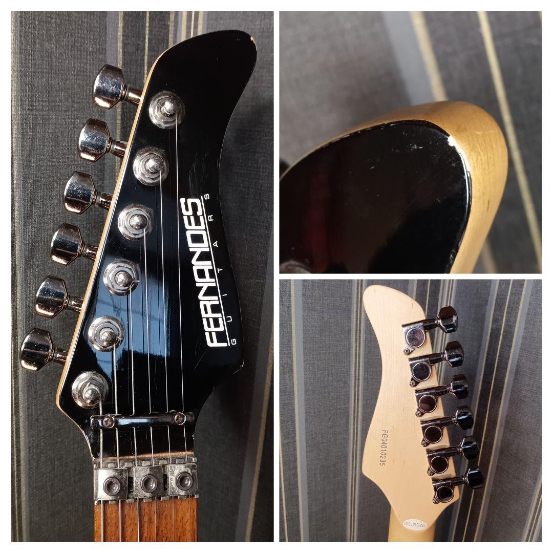 Fernandes FR-55S サスティナー フロイドローズ エレキギター - メルカリ