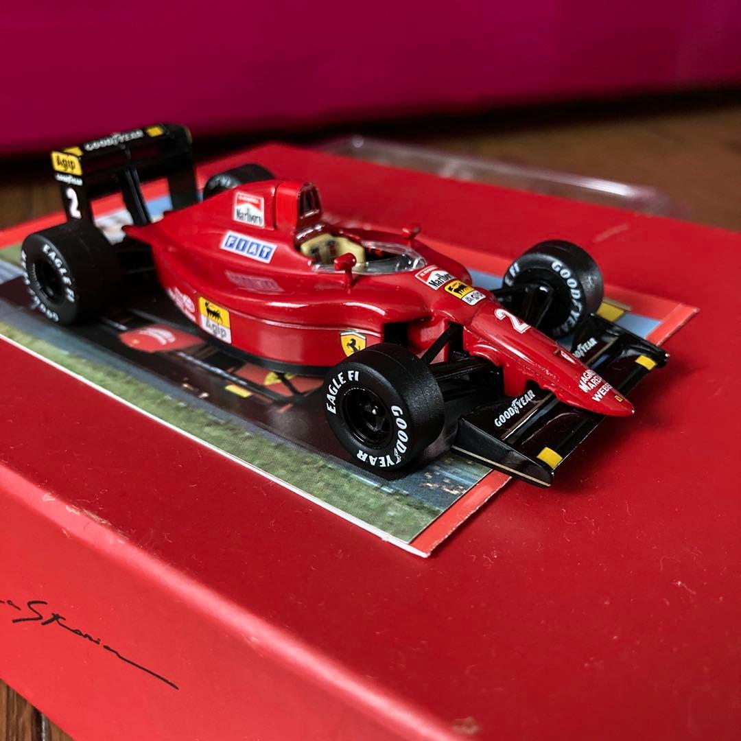 Marlboro Ferrari 641／F190 1/43 Yahoo!オークション - Marlboro フェラーリ 641/2(F190) マンセル フィ