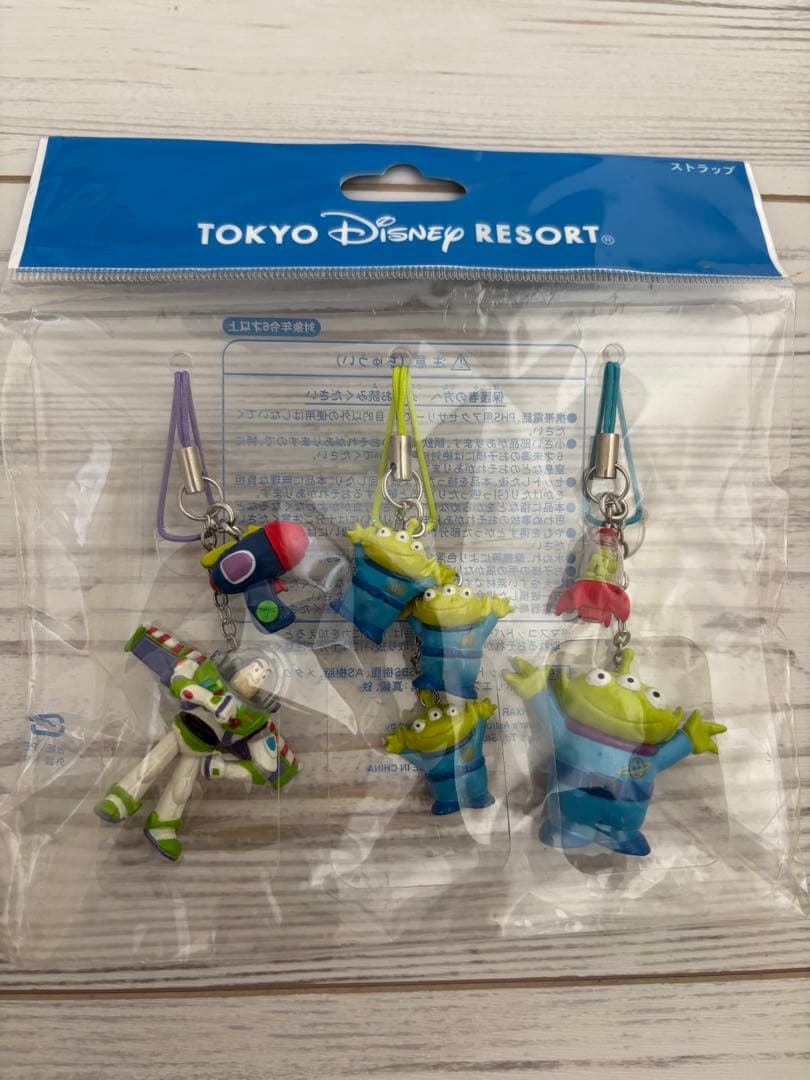 東京ディズニーリゾート トイ・ストーリー ストラップ 3個セット