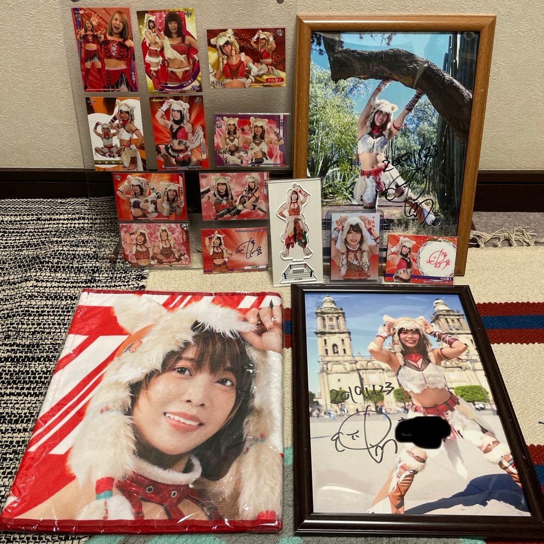東京女子プロレス　中島翔子　限定ポートレート　タオル　アクスタ　トレカ　セット 東京女子プロレス】ビジュアルポートレート(全7種)※イベント対象外