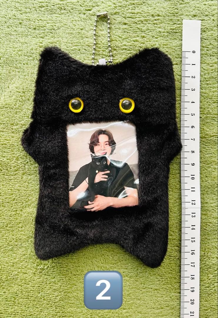 BTS SUGA ユンギ 愛猫タンのフォトホルダー2️⃣ 新品 未使用（訳あり