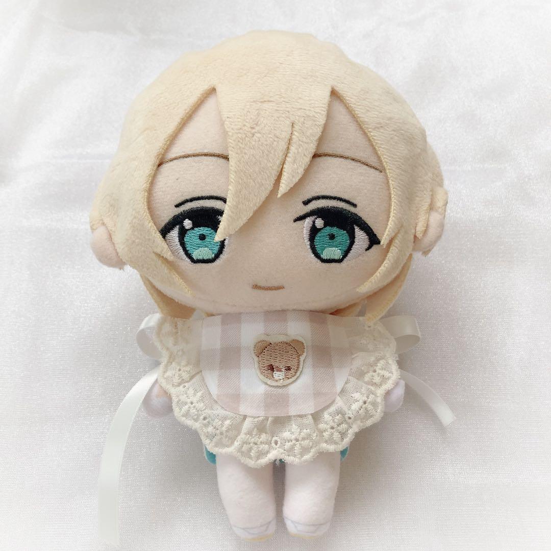 スタイ よだれかけ ぬい服 モンぬい あんスタ にじさんじ 【白 桃