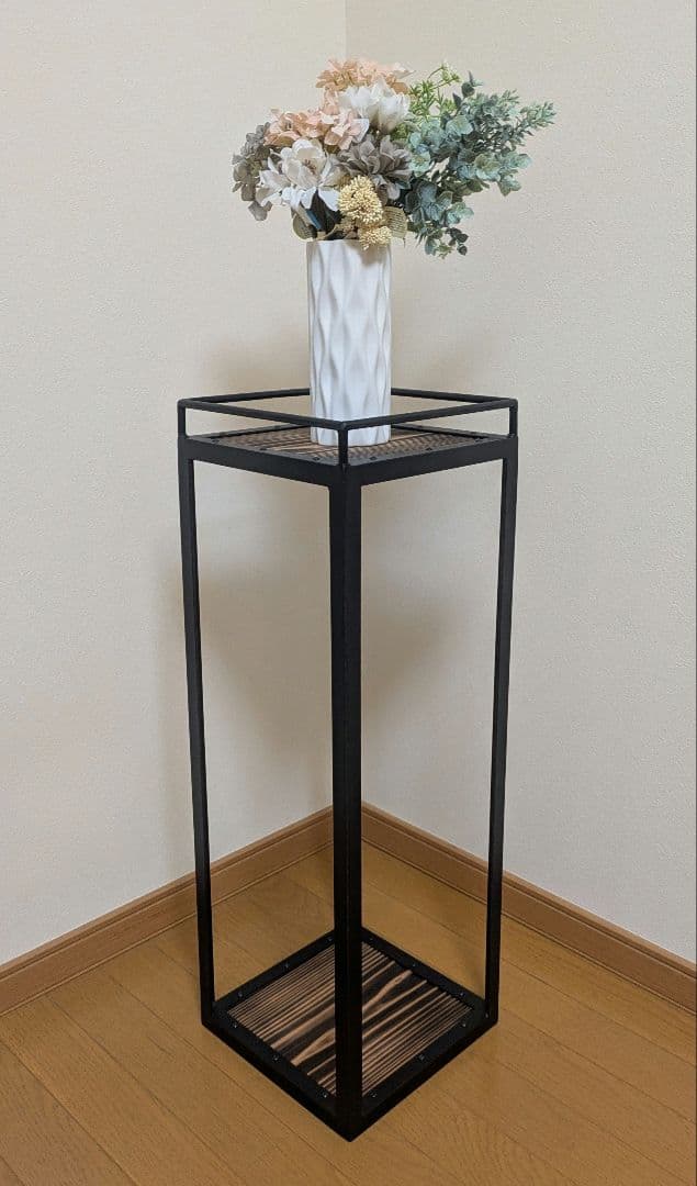 アイアン家具、アイアン什器、観葉植物台、展示台、アイアンラック(即納品) 16d862d1bd9bae7b32dfe06498b112