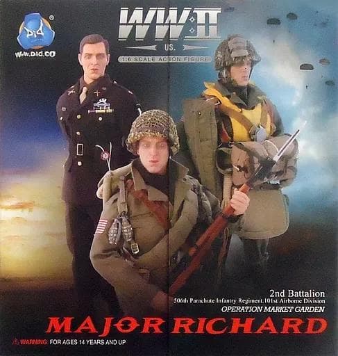 第506空挺歩兵連隊第101空挺師団 リチャード少佐 1/6スケール