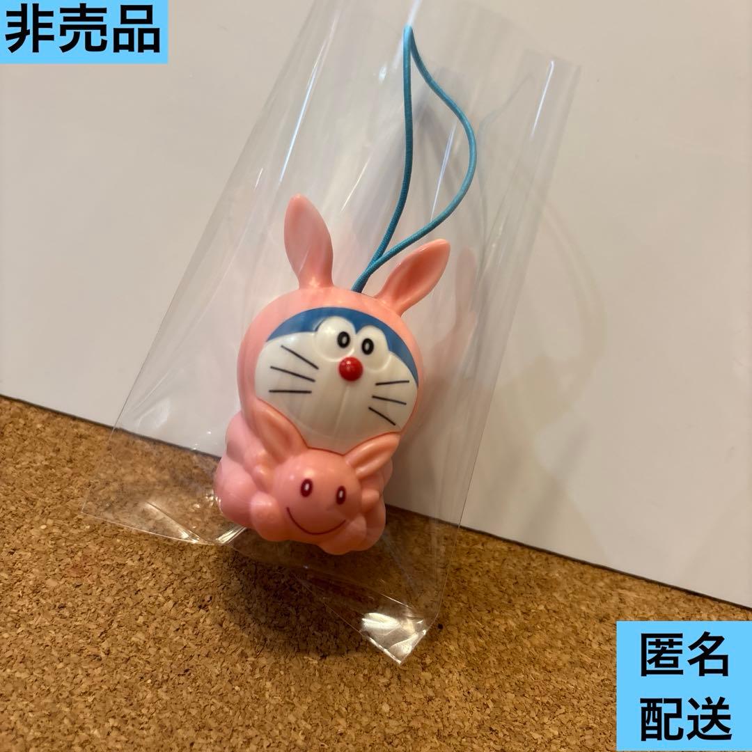 ドラえもん 映画 月面探査記 ウサギ耳 ストラップ ピンク - メルカリ