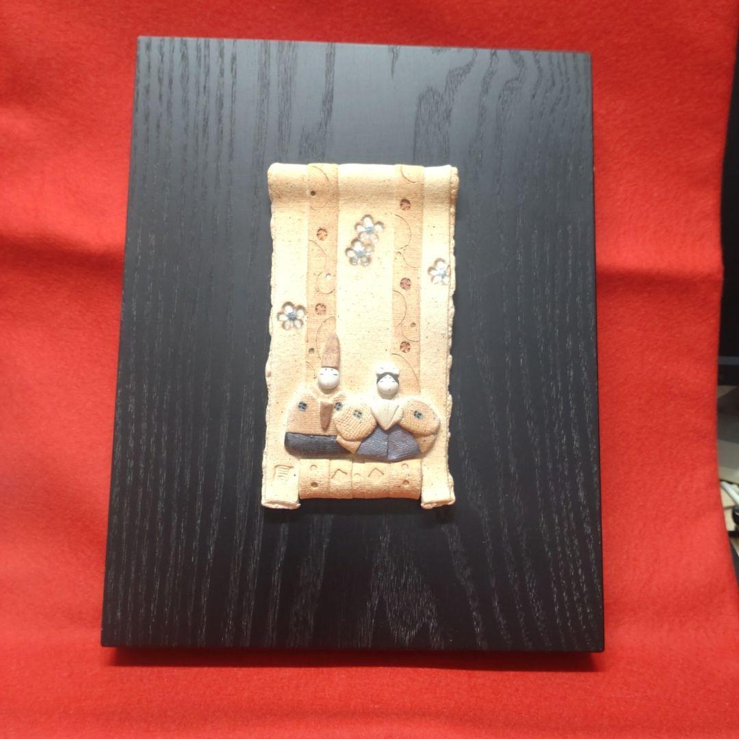 【雛蔵】壁掛け雛・布 雛人形（ひな人形）「SHIBUKI」lavender｜大下倉和彦 親王飾り｜おしゃれ