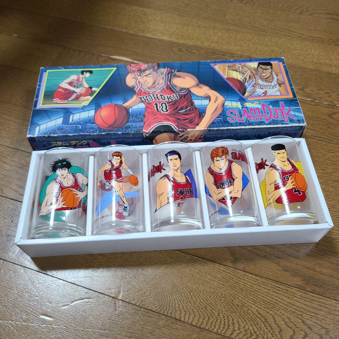 SLAM DUNK　グラスセット Amazon.co.jp: 、 スラムダンク グラス5個セット 箱 : ホーム＆キッチン
