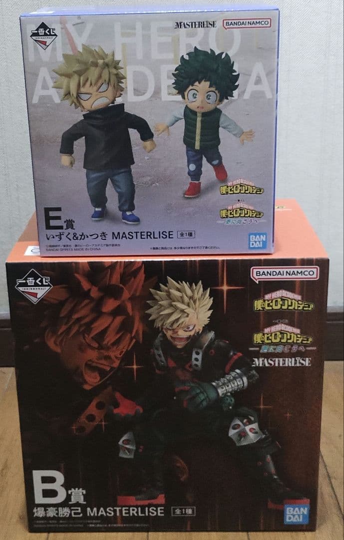 僕のヒーローアカデミア フィギュアB賞 爆豪勝己 フィギュアE賞 いずく＆かつき Amazon.co.jp: 一番くじ 僕のヒーローアカデミア ー仲間ー B賞 爆豪