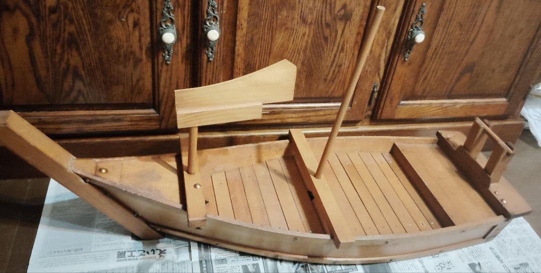 木製舟盛り 特大 木製舟盛り器 川舟33cm : 器屋一信ヤフー店 - 通販 - Yahoo!ショッピング