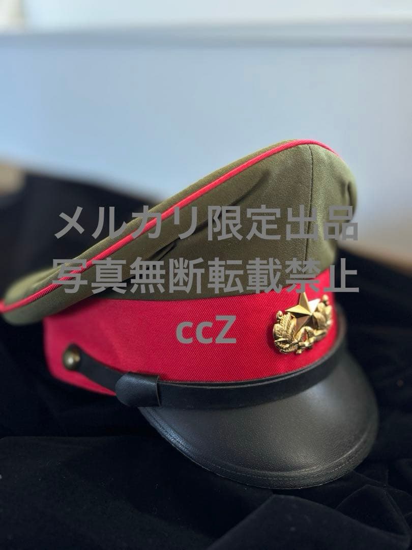 激レア 日本軍 帝国陸軍 近衛師団 近衛兵 青年将校 軍帽 制帽 - メルカリ