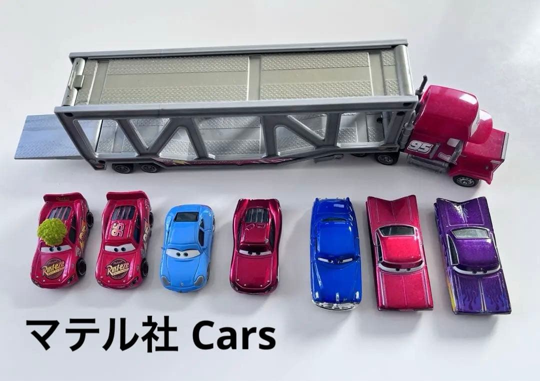 マテル社 Cars カーズ ミニカー キャリアカー まとめ売り ❤️新品☆海外限定❤️カーズ☆マテル社☆絶版ミニカーセット☆15点