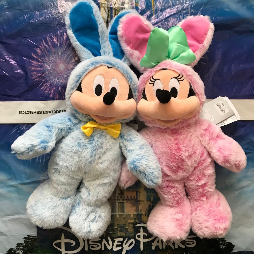 ミッキー ミニー うさぎ ぬいぐるみ ディズニーストア shop disney
