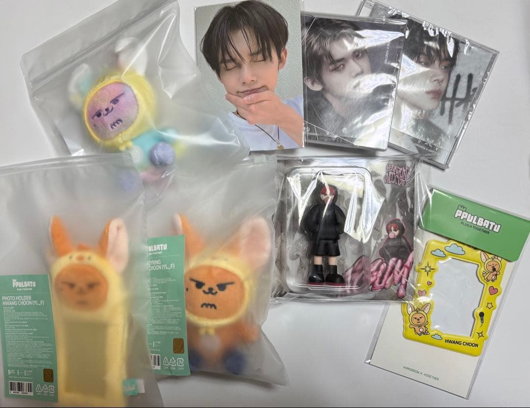 TOMORROW X TOGETHER TXT ヨンジュン ファンチュン TXT ヨンジュン センイル ファンチュン 誕生日 ぬいぐるみ - メルカリ