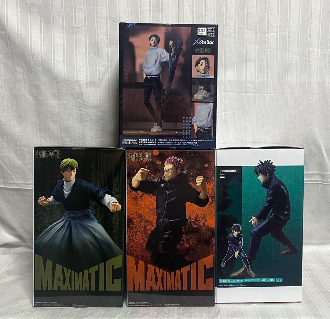 4点セット】『呪術廻戦』 フィギュア☆禪院直哉 虎杖悠二 伏黒恵 乙骨