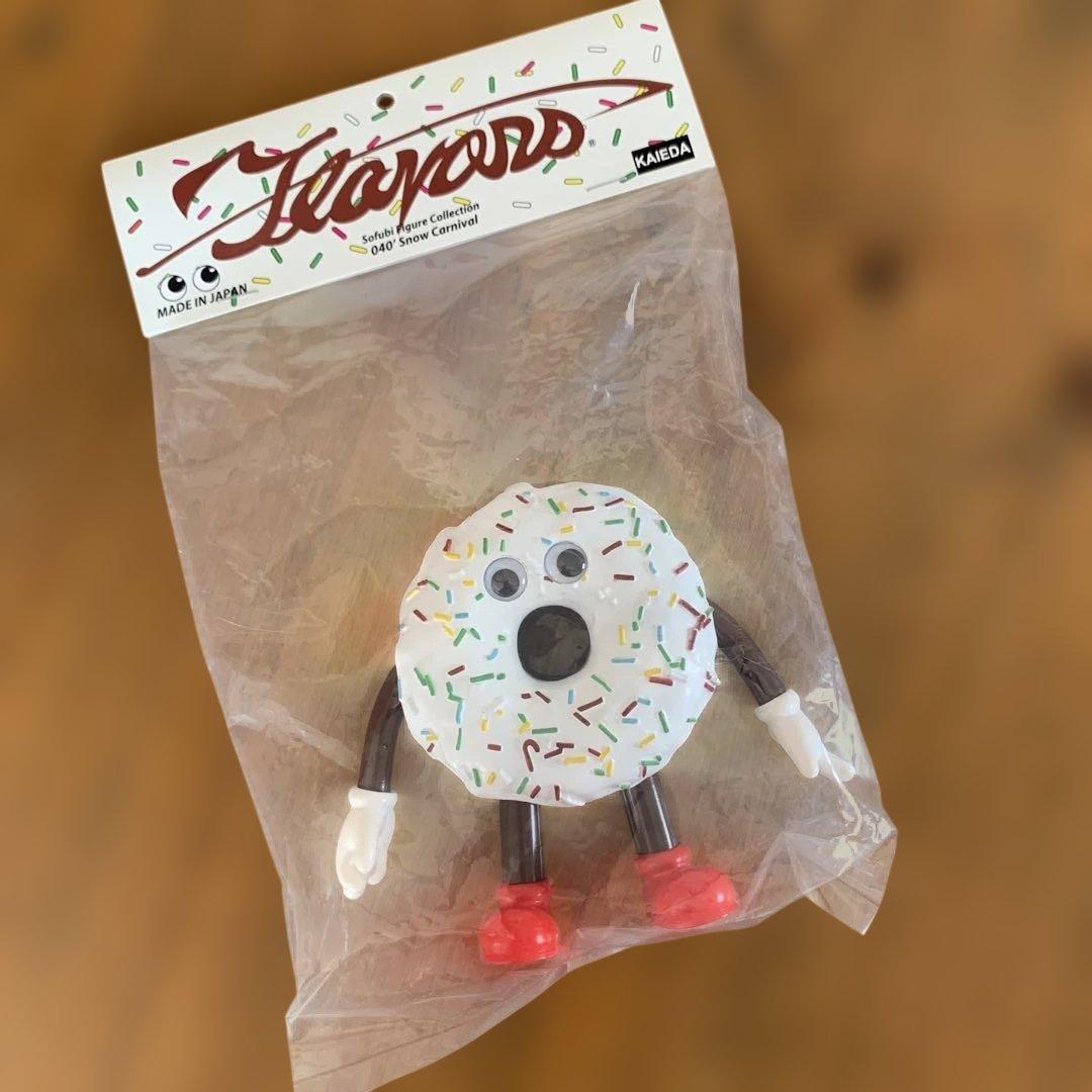 フレーバーズ ソフビ KAIEDA ドーナツ スノーカーニバル 新品未開封