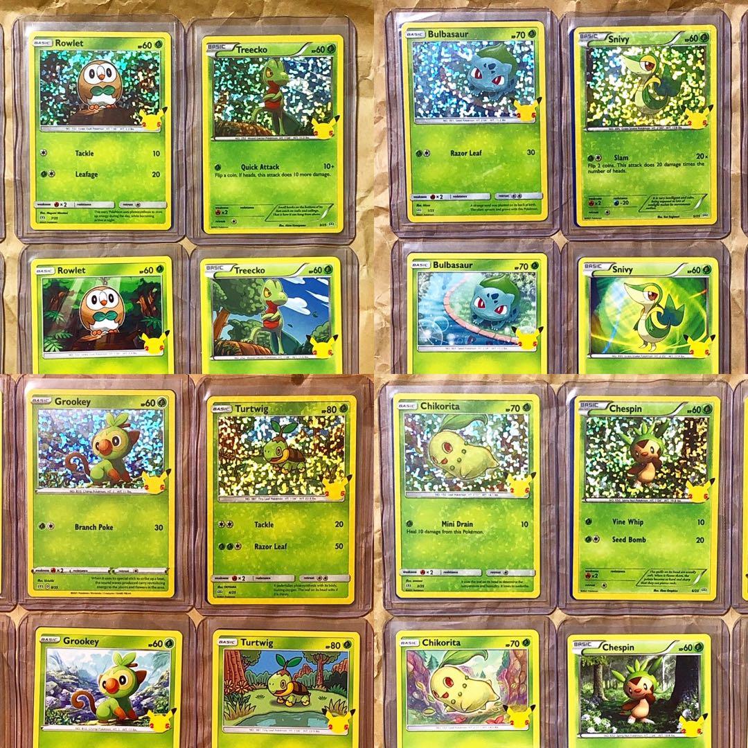 ポケモンカード アメリカ マクドナルド 25周年記念 全50種