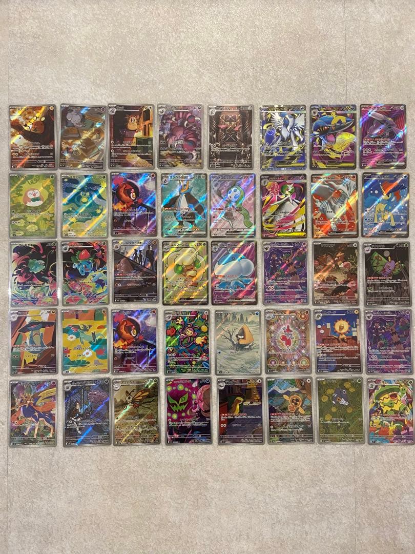 ポケモンカード SR AR まとめ売り 40枚 メガドリームex ムニキスゼロ