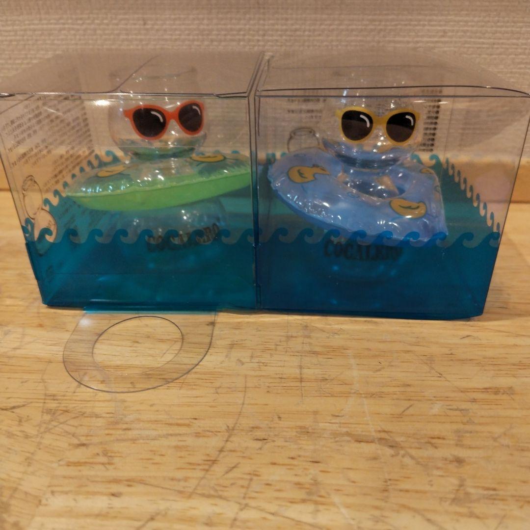 コカレロボムグラス　サマー 浮き輪付き Amazon.co.jp: コカレロ 浮き輪付き ボムグラス 全5種セット cocalero