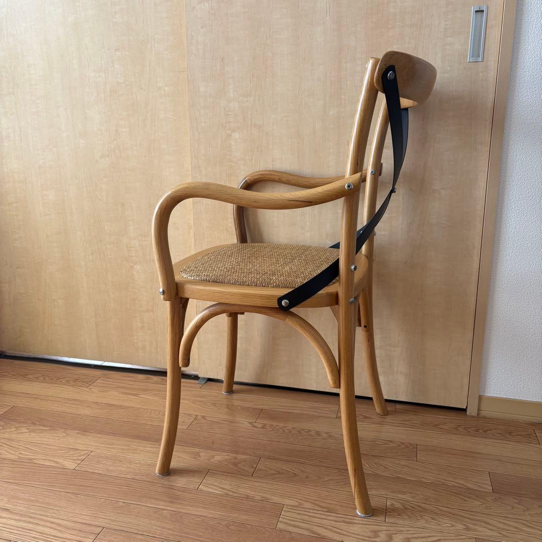 うさぎ様専用】クラッシュゲート クロスバックアームチェア - メルカリ