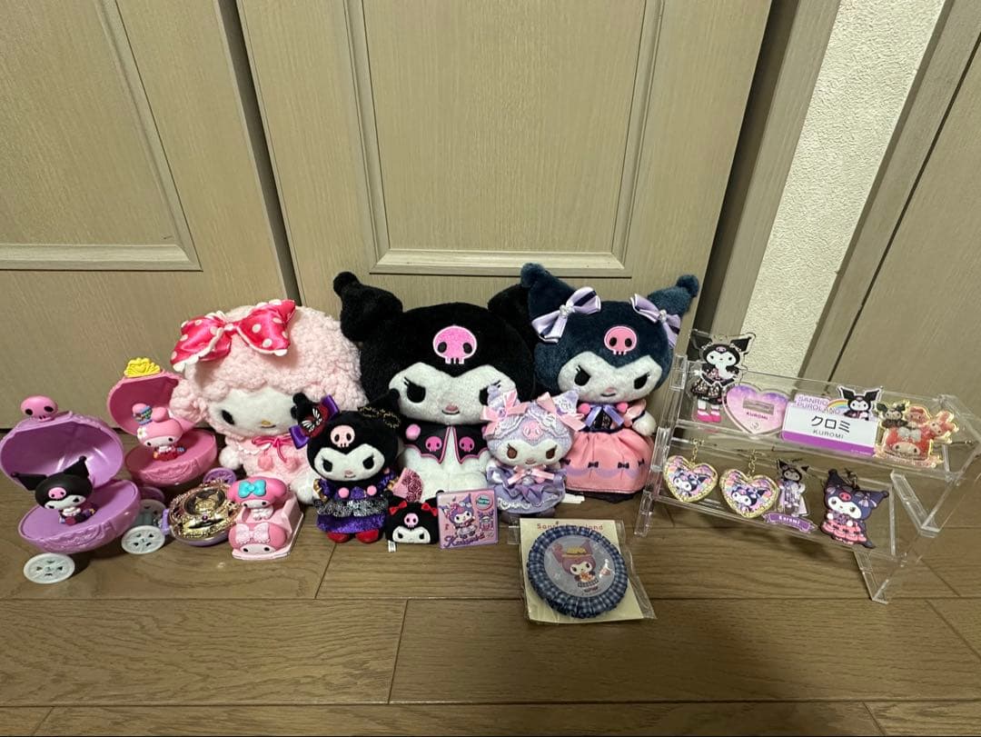 サンリオ クロミ マイメロ ぬいキー ぬいぐるみ セット dショッピング |サンリオ ニコぬいキーホルダー マイメロディ&クロミ