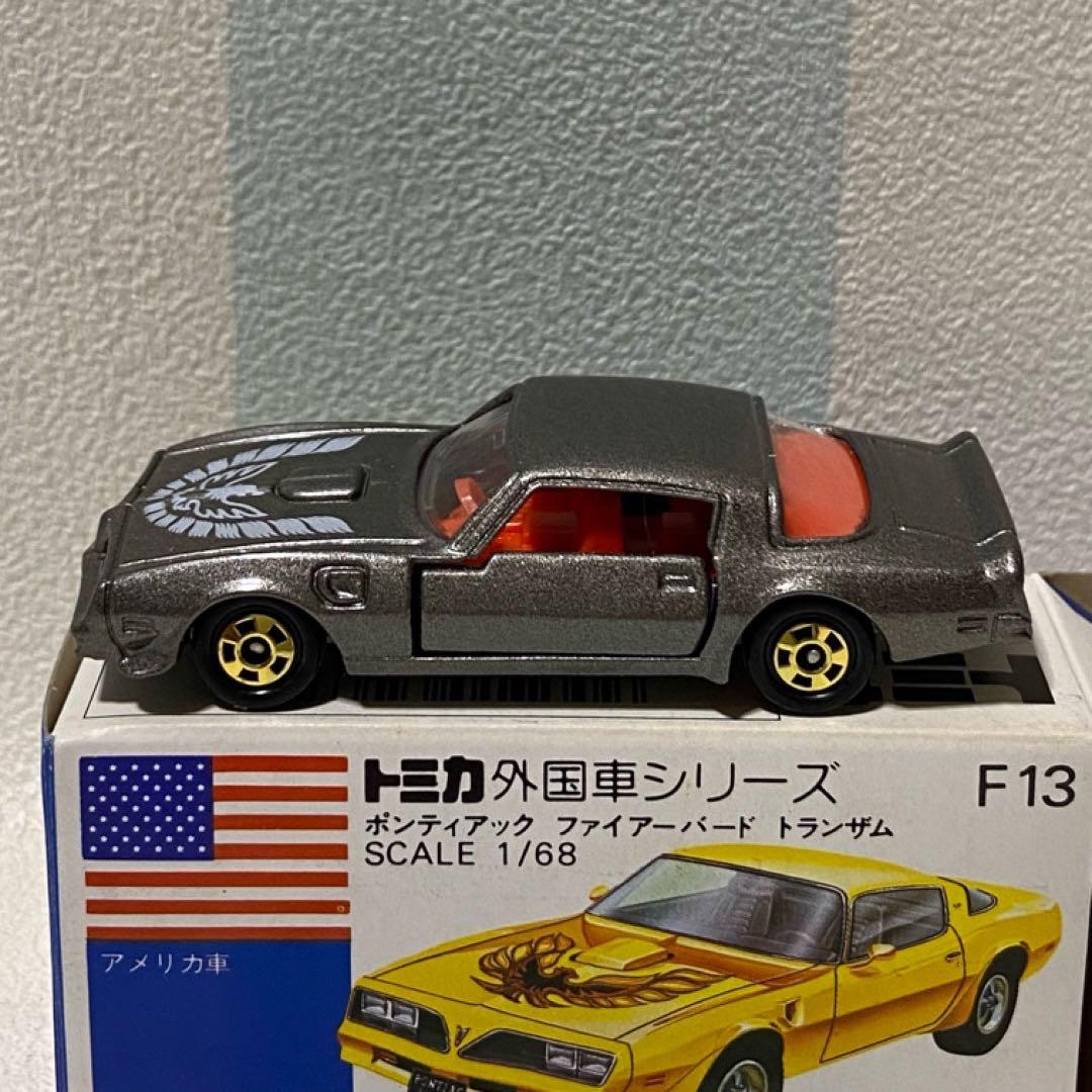 トミカ F13 ポンティアックファイアーバードトランザム 日本製 廃盤