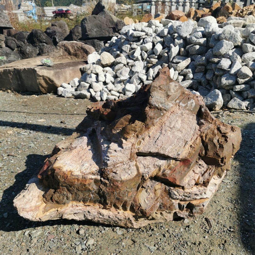 福島産　ジャスパー　154キロ　碧玉　庭石　鑑賞石　石　庭　ガーデニング 福島産 ジャスパー 154キロ 碧玉 庭石 鑑賞石 石 庭 ガーデニング 福島