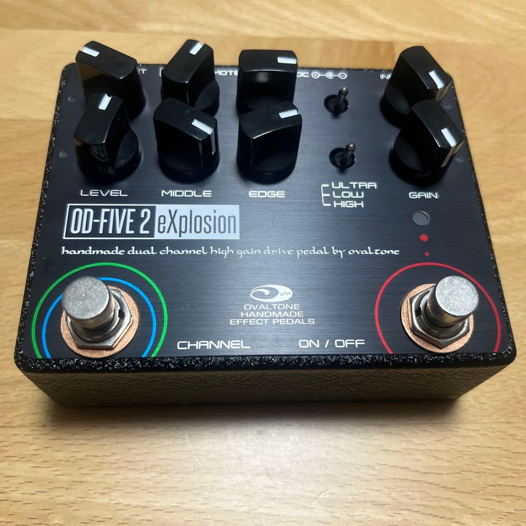 Ovaltone OD-FIVE 2 eXplosion ギターエフェクター OD-FIVE 2 eXplosion – Ovaltone -handmade effect pedals-
