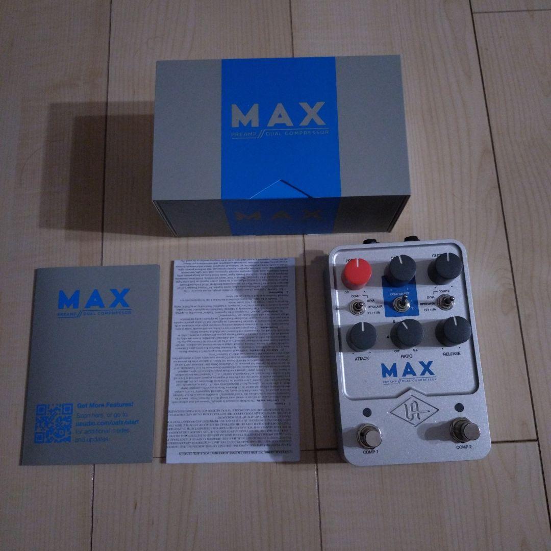 【最終価格】UAFX MAX Dual Compressor エフェクター Universal Audio UAFX Max Preamp and Dual Compressor Pedal