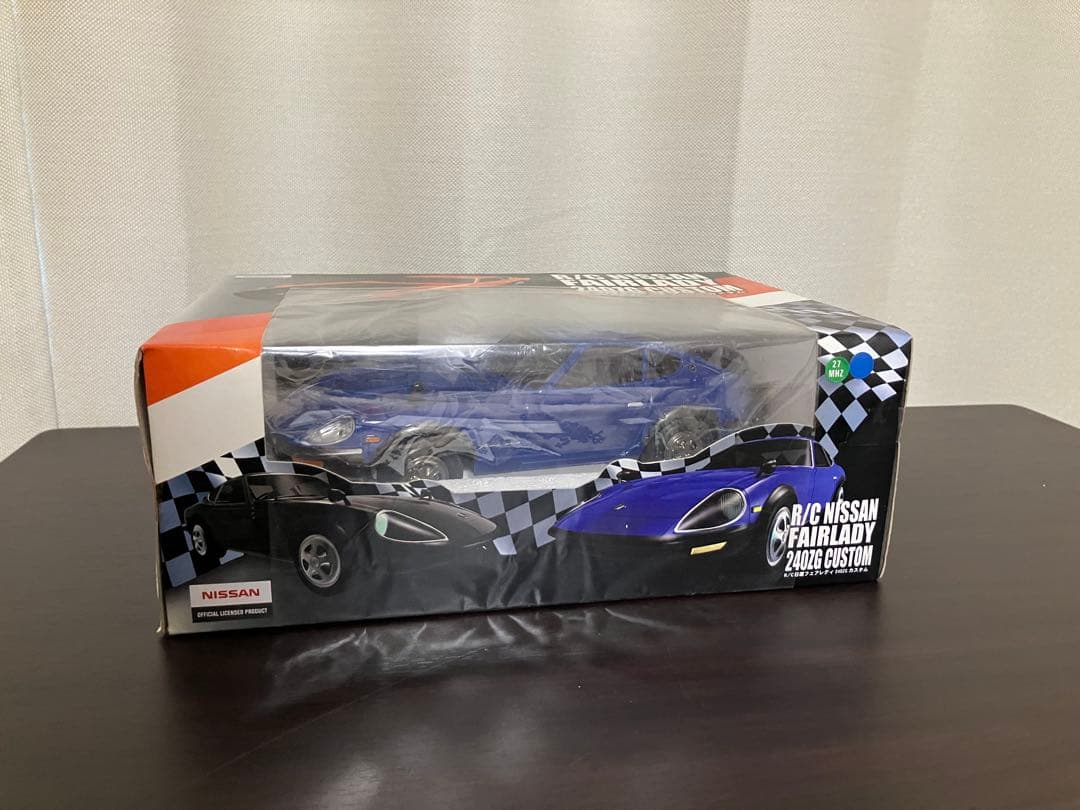 R/C日産フェアレディ240ZGカスタム ラジコンカー ブルー - メルカリ