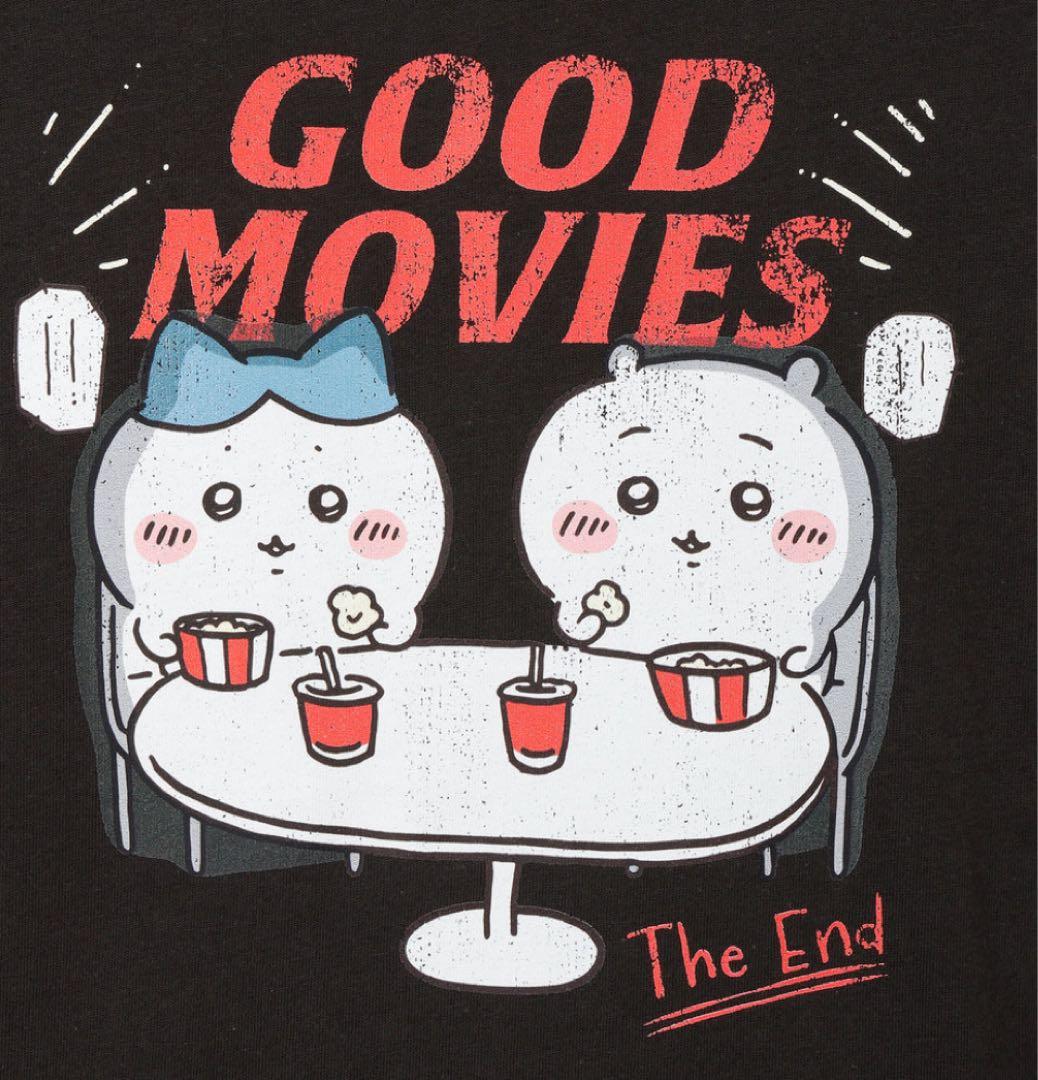 XLサイズ ちいかわ ハチワレ Tシャツ GOOD MOVIES 新品 - メルカリ