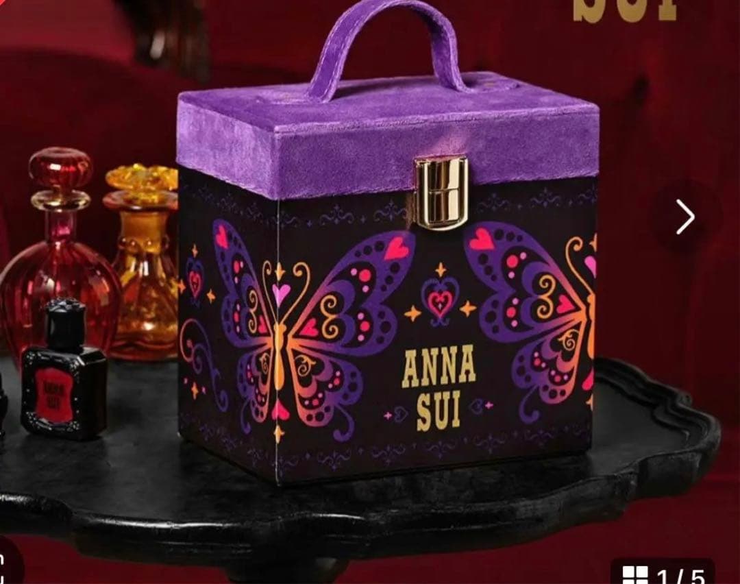 ANNA SUI アナスイ 新品 限定ノベルティ ボックス メイクボックス