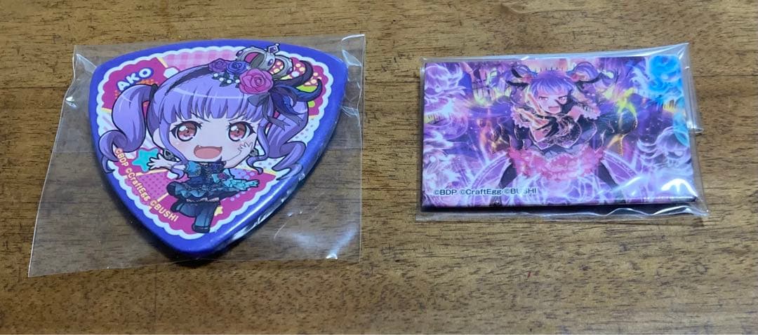 バンドリ スクエア缶バッジ ミニスクエア缶バッジ ピック形缶バッジ