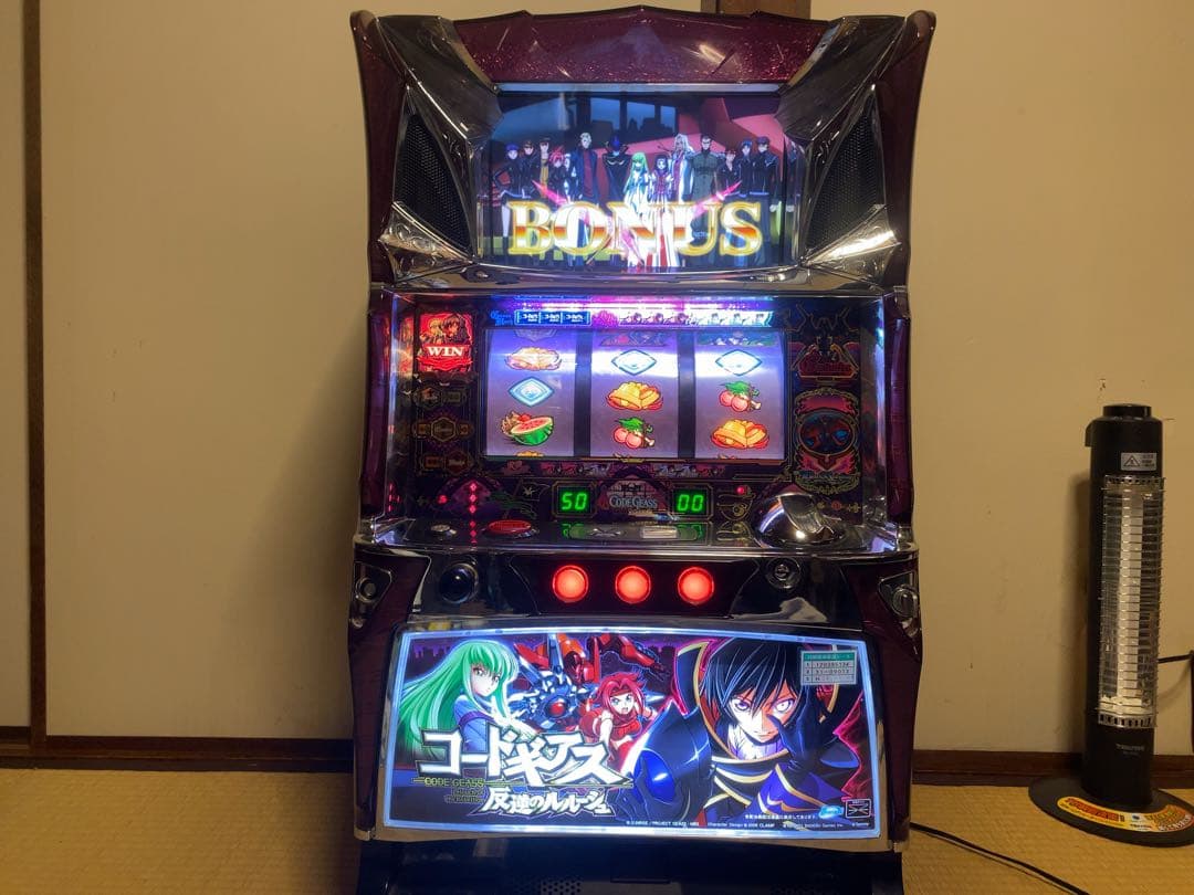 パチスロ 実機 コードギアス 反逆のルルーシュ ウエイトカット仕様 送料無料 楽天市場】コードギアス 実機（パチスロ｜ダーツ・ビリヤード・遊技機