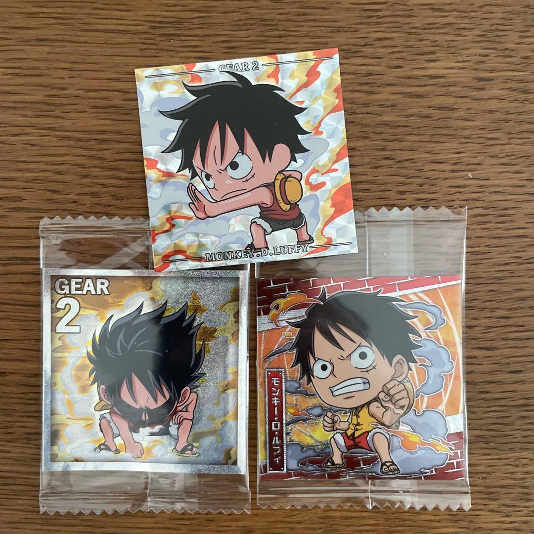 ワンピースウエハースシール ギア2モンキー・D・ルフィ - メルカリ