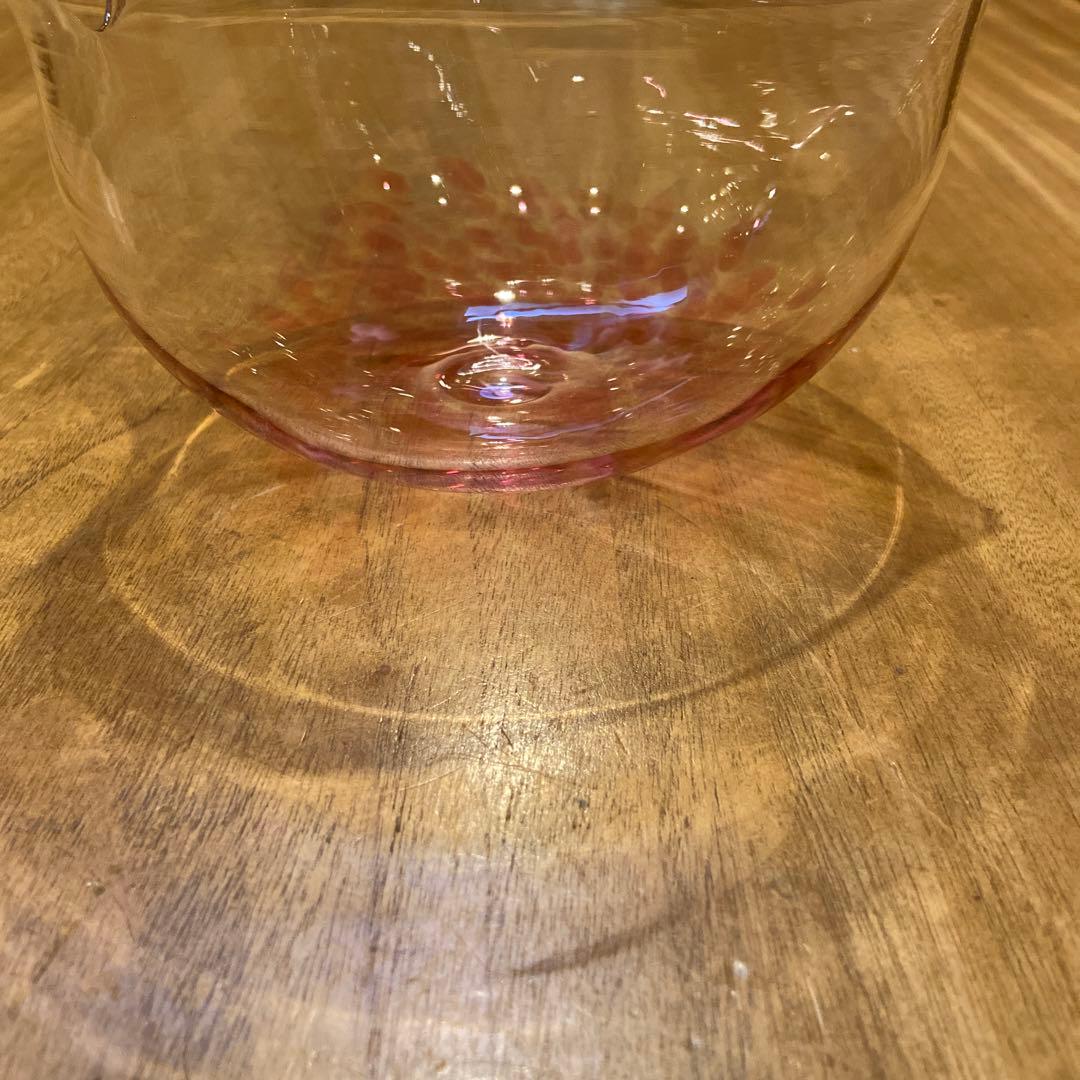 蠣崎マコト桜形びいどろガラスボウル
