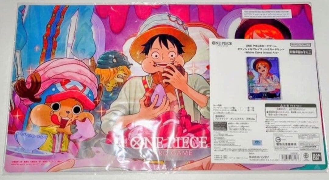 ワンピースカードゲーム オフィシャルプレイマット&カードセット ナミ