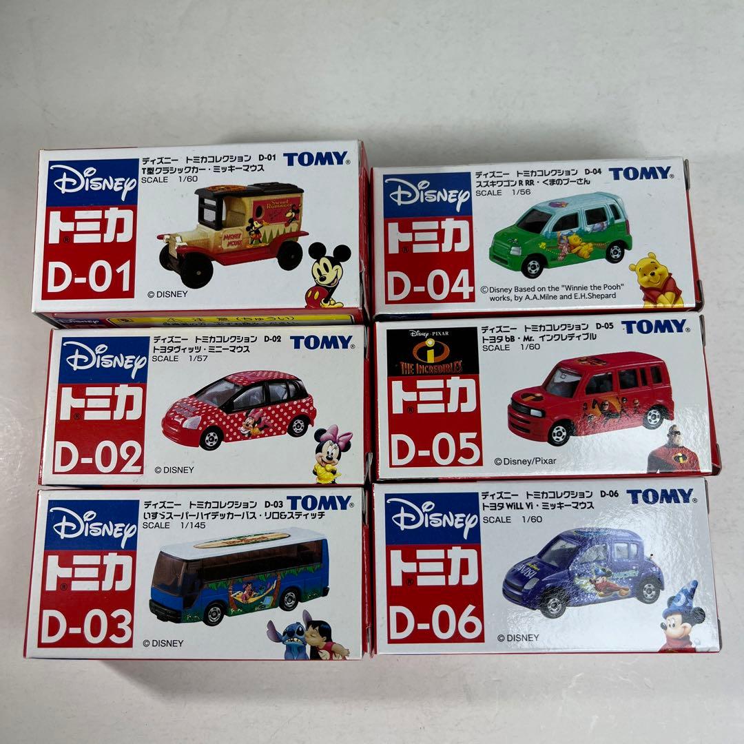 トミカ ディズニートミカ コレクション 6台セット - メルカリ