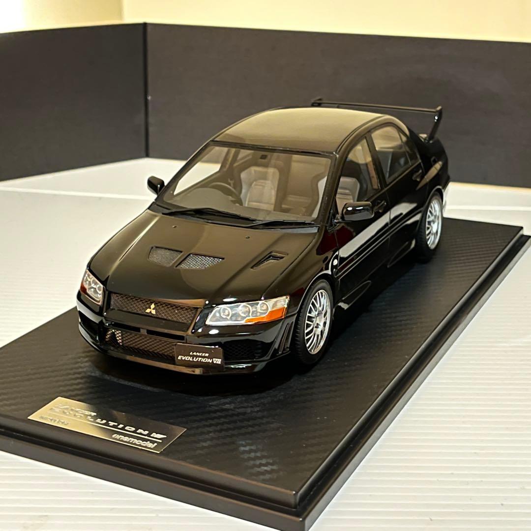 1/18 onemodel 三菱 ランサーエボリューション ブラック Amazon | Onemodel 三菱 ランサーエボリューションⅤ 1/18 ミニカー 黒