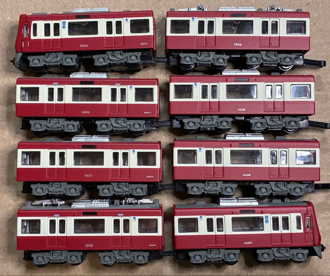 Bトレ・京急1000系（アルミ車）8両フル編成 - メルカリ