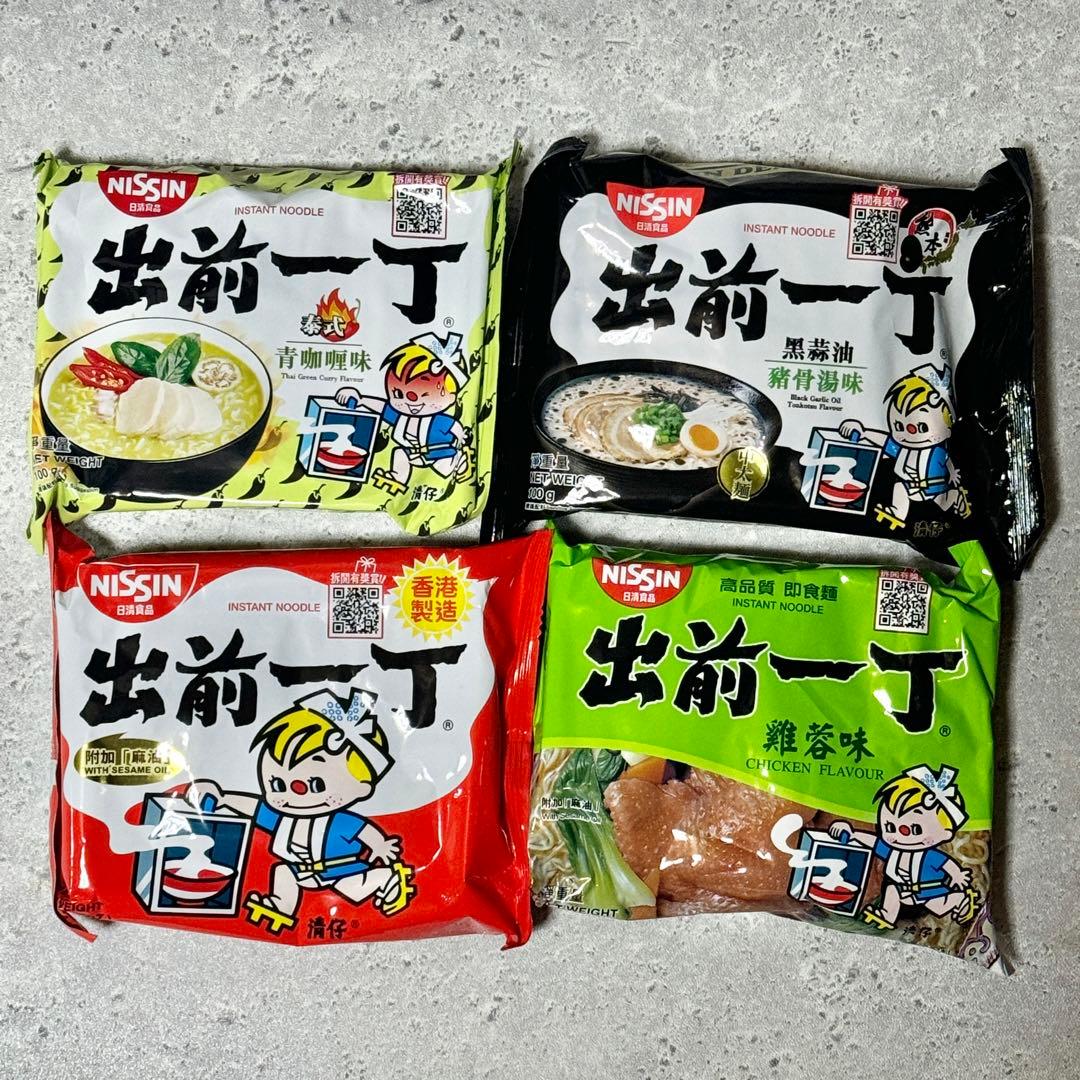 ①【香港限定】出前一丁 4種セット - メルカリ